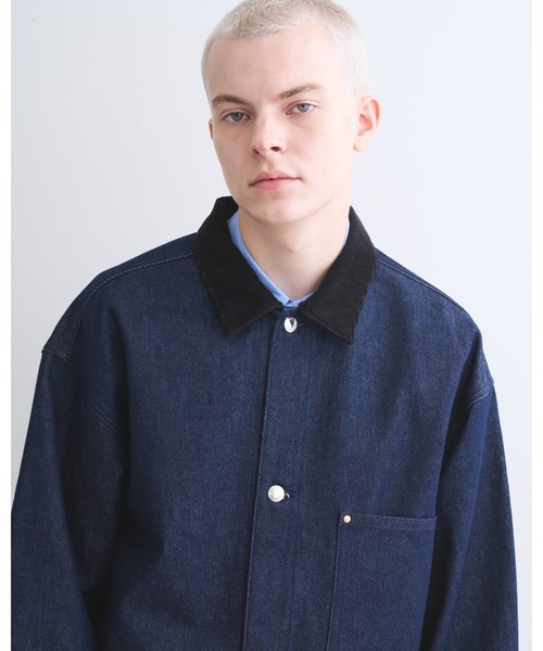 ブルゾン アウター WORK JACKET 001D メンズの画像