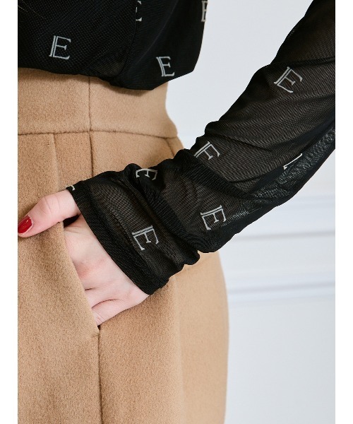 EIMY ISTOIRE（エイミーイストワール） tシャツ モノグラムカット