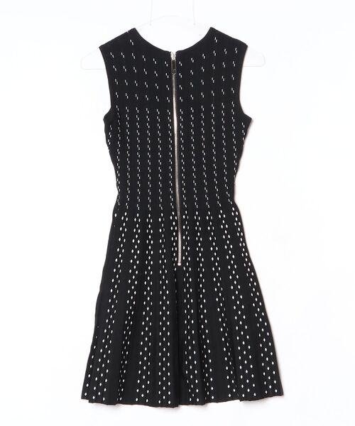 「Ted Baker」 ノースリーブワンピース 0 ブラック レディース_画像2