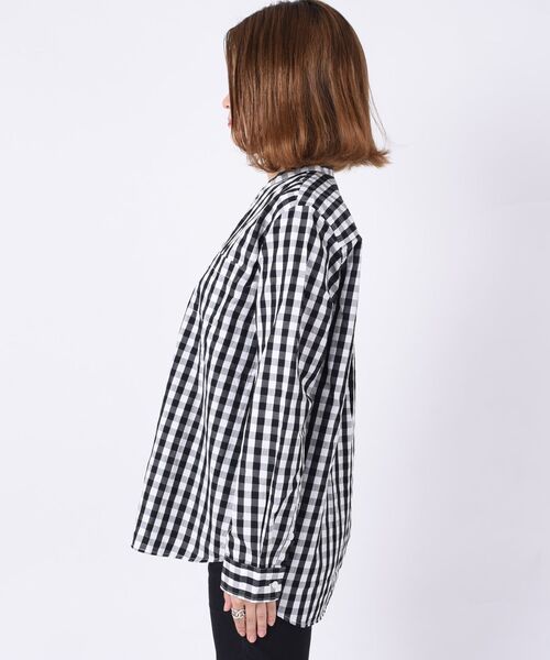 「SHIPS Days」 長袖ブラウス S~M パープル レディース_画像3