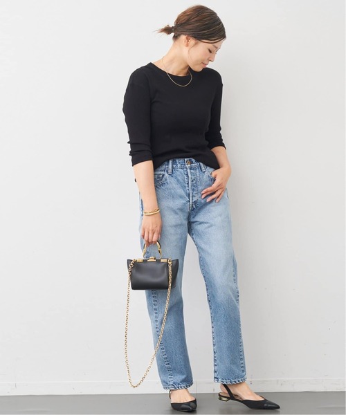 「Deuxieme Classe」 長袖カットソー FREE ベージュ系その他 レディース_画像8