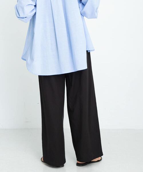 「URBAN RESEARCH Sonny Label」 イージーパンツ 38 ベージュ レディース_画像4