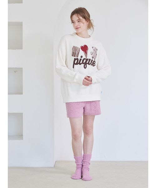 gelato pique（ジェラートピケ） パジャマ ルームウェア 「Valentine