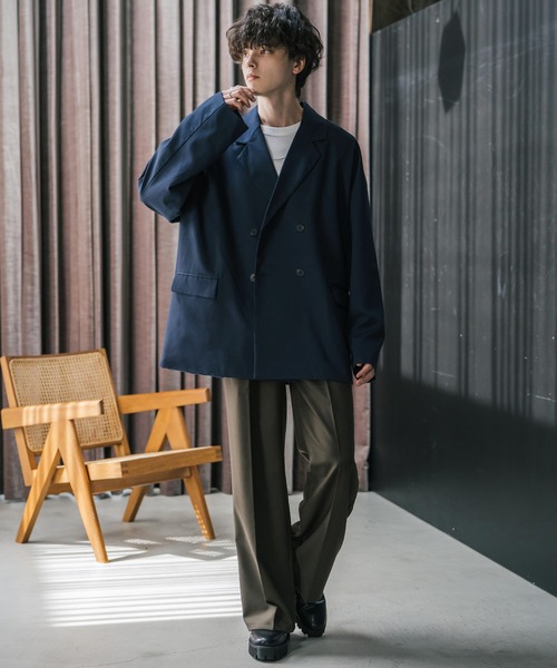 「Rocky Monroe」 ジャケット M ネイビー メンズ_画像8