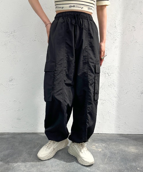 「apres jour mignon」 カーゴパンツ MEDIUM ブルー レディース_画像7