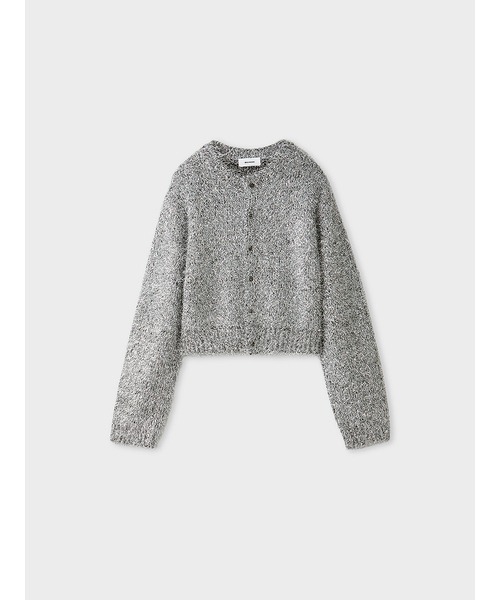 「MIESROHE」 ニットカーディガン ONE SIZE ネイビー レディース_画像10