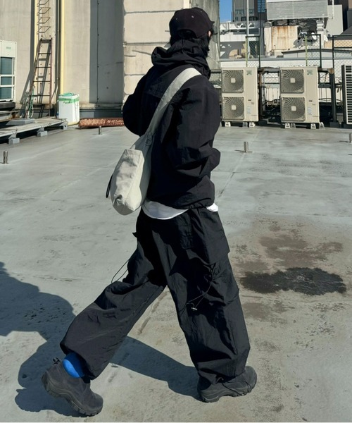 「SPINNS」 ショルダーバッグ ONESIZE ブラック メンズ_画像9