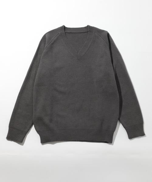 「MAISON CLUB」 長袖ニット L ブラック メンズ_画像3