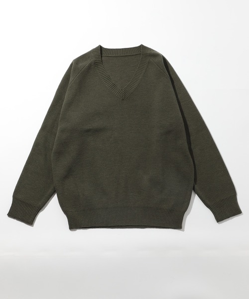 「MAISON CLUB」 長袖ニット L ブラック メンズ_画像4