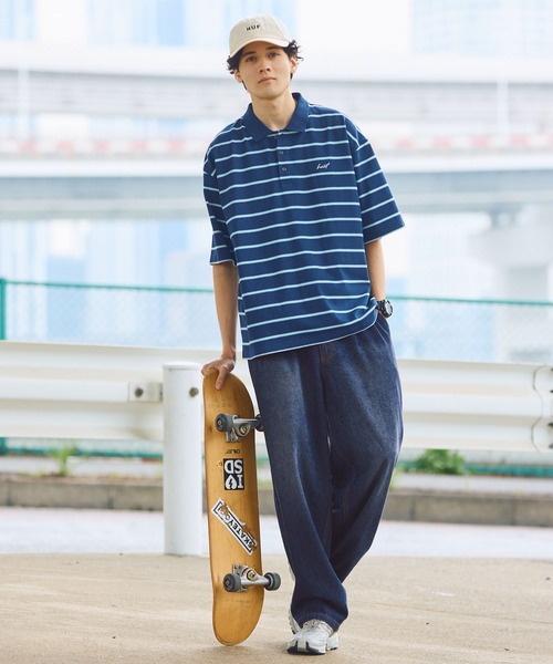 HECT ワイドパンツ ジーンズ 「HECT」10.5oz 2Tuck Denim Carrot Pants