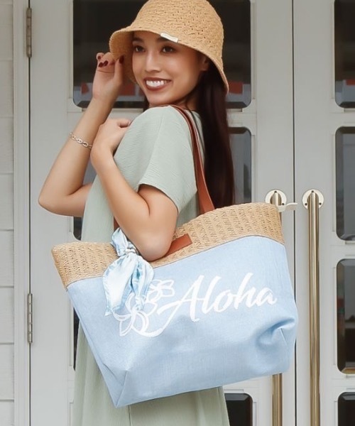 Kahiko（カヒコ） トートバッグ 「Kahiko」プルメリアスパンコール