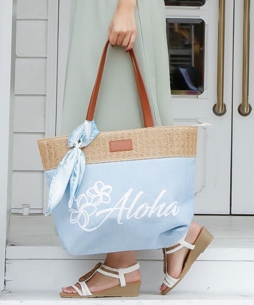 Kahiko（カヒコ） トートバッグ 「Kahiko」プルメリアスパンコール