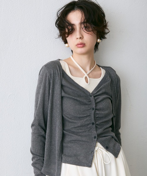 Trish（トリッシュ） チューブトップ ベアトップ テレコカップ付き