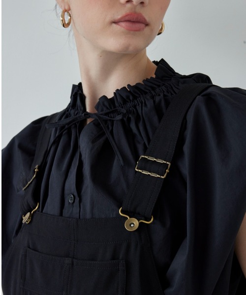 「ALEXIA STAM」 オーバーオール M グレー レディース_画像6