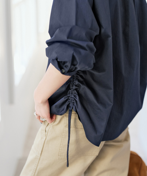 Spick＆Span（スピック アンド スパン） ブラウス シャツ サイド