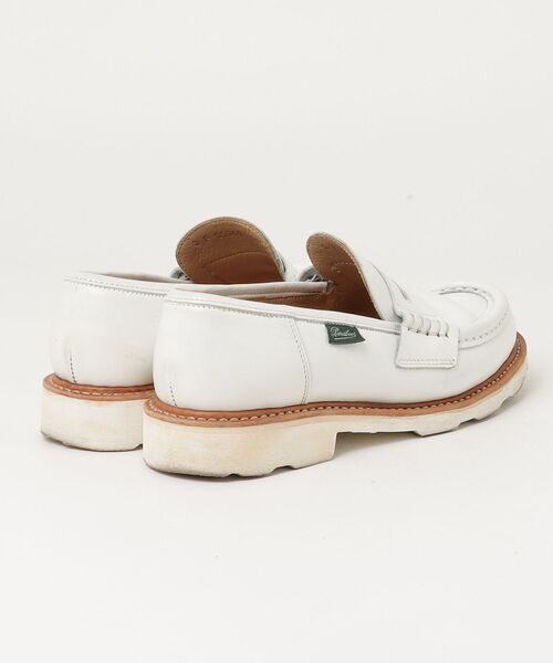 Paraboot レザー ローファー白　オルセー23cm 3 2/1 Paraboot（パラブーツ） ORSAY ローファー 16 ホワイト レディース