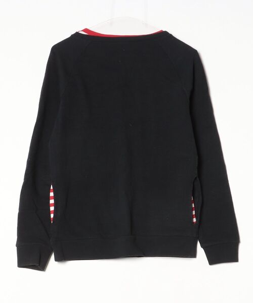 「SHIPS JET BLUE」 長袖Tシャツ MEDIUM ブラック メンズ_画像2