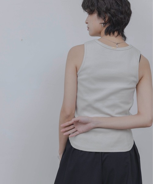 Eimee Law（エイミーロウ） タンクトップ ノースリーブ ハート刺繍