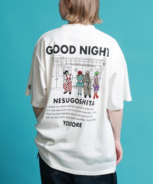 CORPUS SELECT tシャツ 「YOIDORE/酔いどれ」電車寝過ごした 半袖 T CORPUS SELECT tシャツ 「YOIDORE/酔いどれ」電車寝過ごした 半袖 T