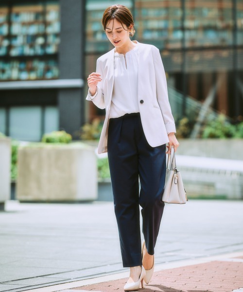 7days Life Styling 「della luce」テーラードジャケット L ネイビー