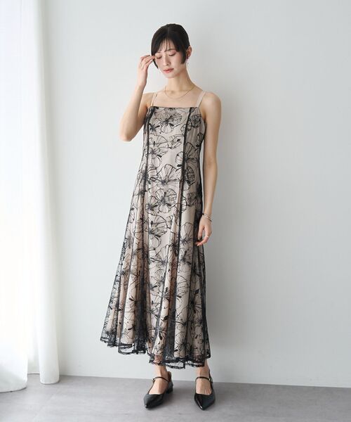 YECCA VECCA（イェッカヴェッカ） ワンピース 「2SET」フラワー柄