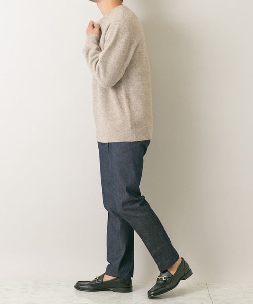 「URBAN RESEARCH ROSSO MEN」 長袖ニット LARGE イエロー メンズ_画像9