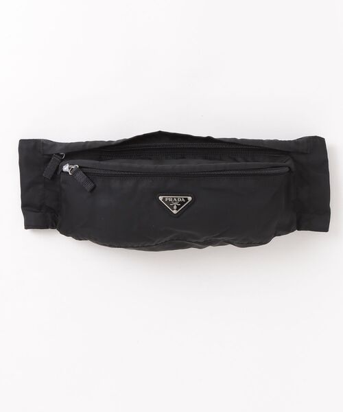 PRADA（プラダ） ウエストバッグ - ブラック レディース : ZOZOTOWN