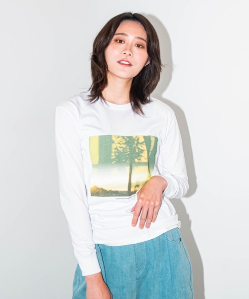 「L.H.P」 長袖カットソー X-LARGE ブラック レディース_画像5