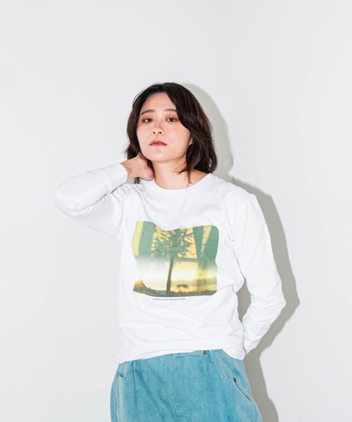 「L.H.P」 長袖カットソー X-LARGE ブラック レディース_画像6