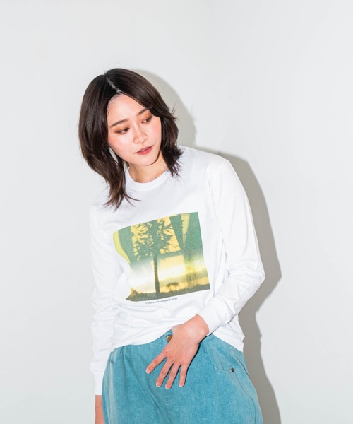 「L.H.P」 長袖カットソー X-LARGE ブラック レディース_画像7