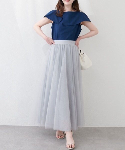 natural couture スカート エアリーチュールスカート : ZOZOTOWN Yahoo