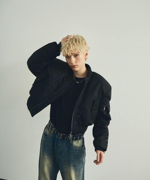 「Shoowtime」 ジャケット MEDIUM ブラック メンズ_画像4