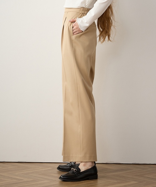 「LE SOUK HOLIDAY」 スラックス M ベージュ レディース_画像3