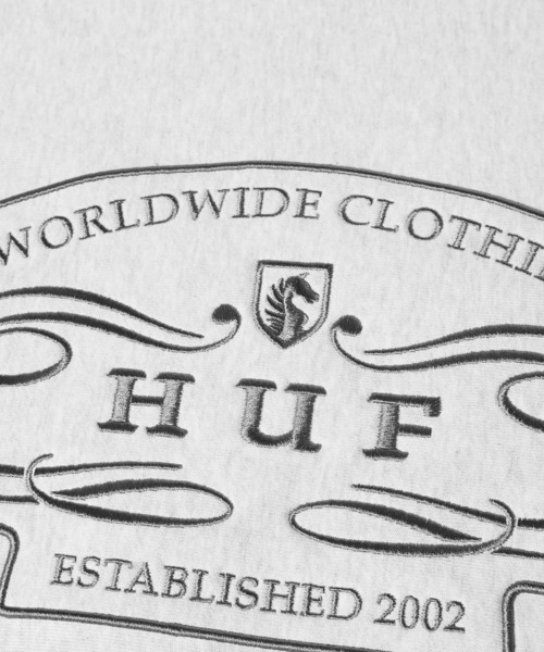 「HUF」 スウェットカットソー S ヘザーグレー メンズ