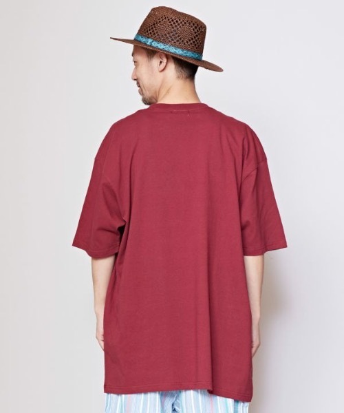「チャイハネ」 「Amina」7分袖Tシャツ L イエロー メンズ_画像9