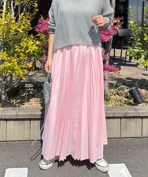 Cura Closet ロング スカート 夏 「loverara.loverara select