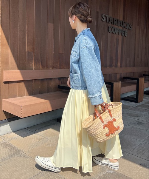 Cura Closet ロング スカート 夏 「loverara.loverara select