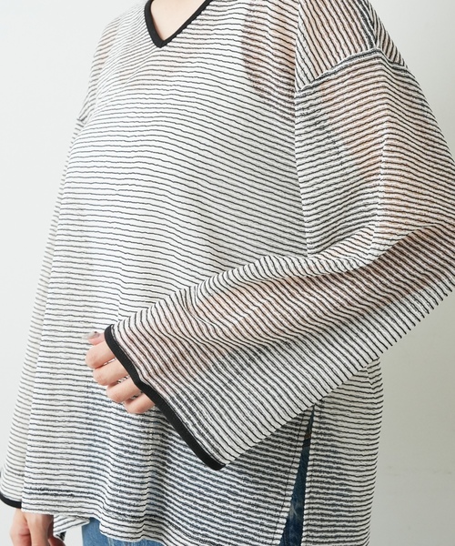 「CIAOPANIC TYPY」 長袖カットソー ONE SIZE アイボリー レディース_画像3