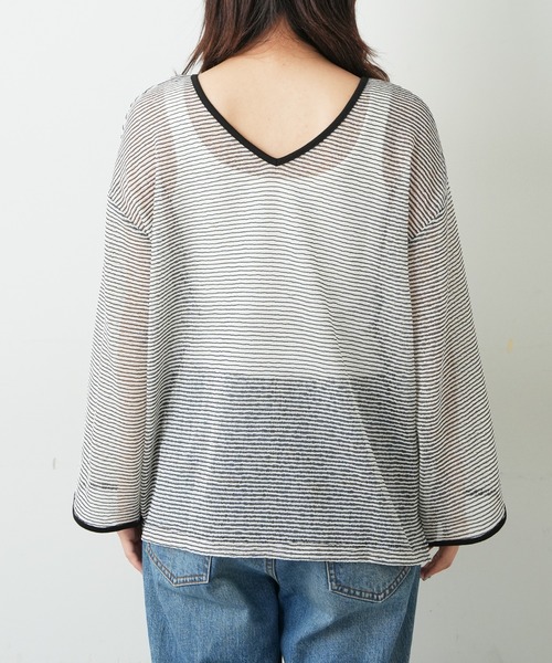 「CIAOPANIC TYPY」 長袖カットソー ONE SIZE アイボリー レディース_画像5