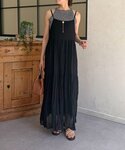 ワンピース ワッシャープリーツキャミワンピースの詳細画像1