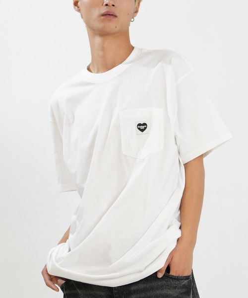 Carhartt WIP カーハート 半袖シャツ 刺繍ロゴ ホワイト XL Carhartt（カーハート） tシャツ Carhartt WIP/カーハートダブリュー