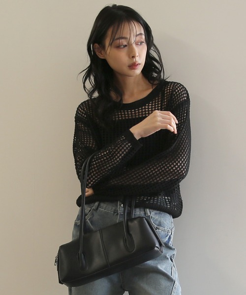 No one knows（ノーワンノーズ） トートバッグ ZOZO限定 横長トート