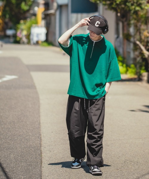 「improves」 イージーパンツ MEDIUM パープル メンズ_画像6