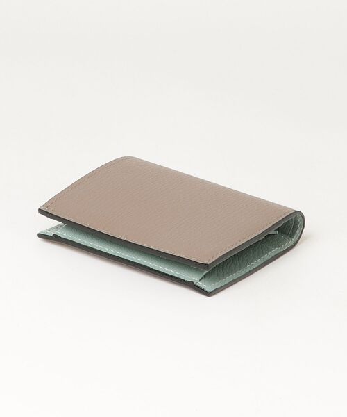 二つ折り財布 財布 L'arcobaleno（ラルコバレーノ）スナップタイプ二つ折りミニウォレット/LA401G レディースの画像