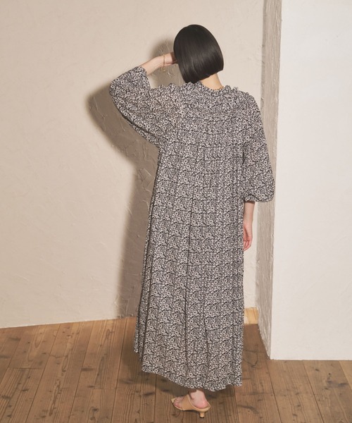 「Audrey and John Wad」 長袖ワンピース FREE ブラック レディース_画像6
