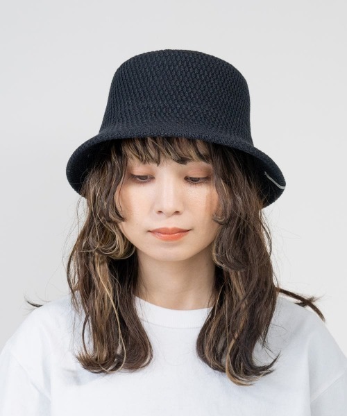 「OVERRIDE」 ハット 58cm グリーン レディース_画像8