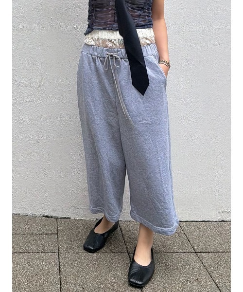 ELCHELE（エルチェレ） ワイドパンツ ハーフパンツ パンツ 短パン