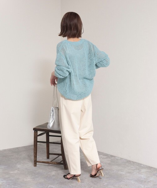 「fredy emue」 パンツ 36 アイボリー レディース_画像5