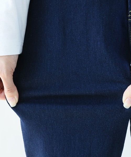 「COCOMOMO」 デニムパンツ S ダークグレー レディース_画像6