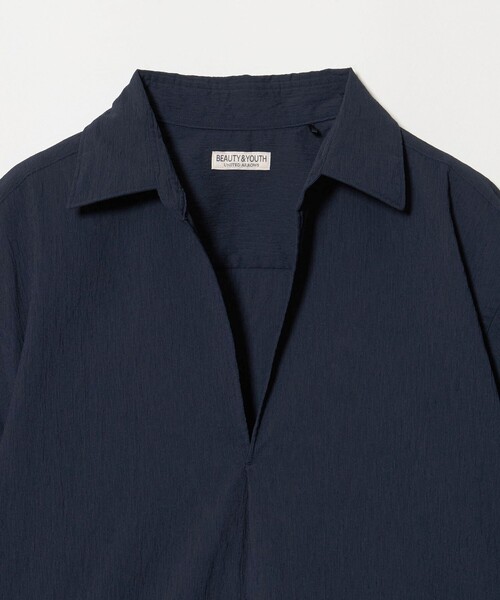 BEAUTY＆YOUTH UNITED ARROWS シャツ 半袖 ヨウリュウ スキッパー